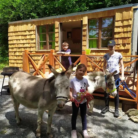 Nyaraló Waldhuette Am Eselhof *